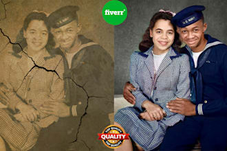 restore old photos, colorize old photos and photo restoration