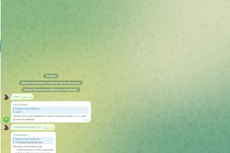 custom telegram group management bot with spam filter and admin tools