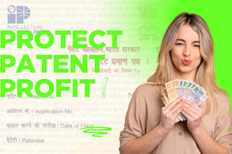 deliver expert patent search with drafting and patent filing