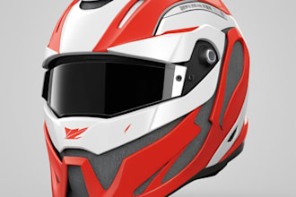 sculpt 3d helmet for 3d printing 3d mask 3d face 3d armor stl file
