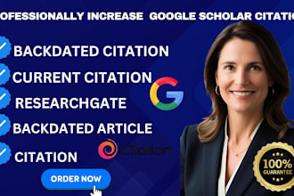 increase and backdate google scholar citations using researchgate and journals