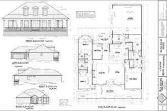 draw an architectural, mechanical, electrical, plumbing plan, and mep drawings