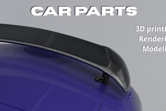 create car parts 3d printing
