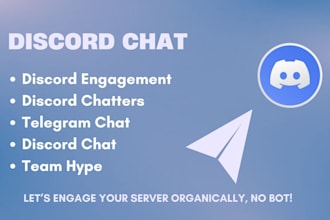 manage telegram and discord server, chat, mod
