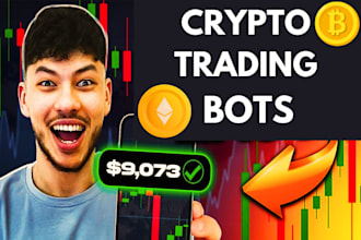 setup crypto trading bot, arbitrage bot, front running bot, dex pancake swap bot