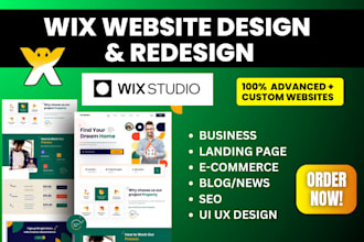 wixstudio website design wix studio website redesign wix webste design wixstudio