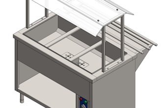 create professional solidworks sheet metal and kitchen equipment designs