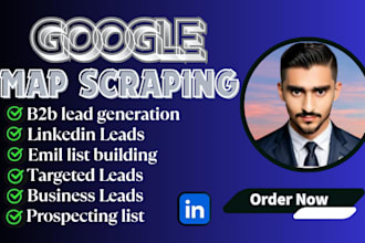 find email address, google map scraping and highly targeted b2b lead generation