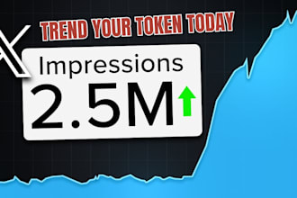 trend your token today with twitter ads to reach 50m degen, crypto x marketing