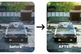 turn your car pictures into unique vibes edits