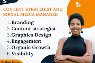 manage your social media and build a content strategy that converts