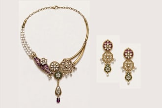 design custom jewellery illustration and sketches