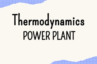 provide solutions for thermodynamics and power plants