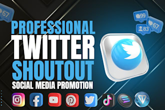 twitter shoutout share website link app promotion 100m usa crypto nft x fb users