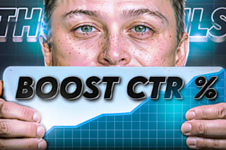 make clickbait youtube thumbnails to boost views