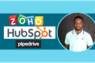 email marketing automation on hubspot crm zoho CRM campaign bitrix24 pipedrive