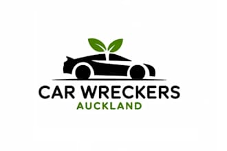create a modern abstract car logo design for your business