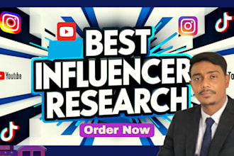 do best influencer research  instagram for you
