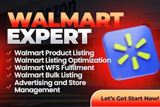 list products on walmart marketplace and optimize them for better ranking