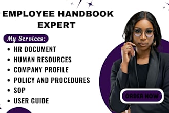 write an employee hanbook, provide desired policy manual, cannabis policy, sops