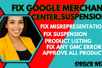 fix google merchant suspension and misrepresentation