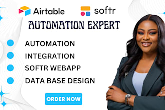 be your airtable expert, airtable, airtable automation, airtable database setup