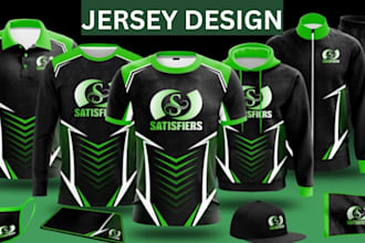 sublimation for esport merchandise,jersey football clothing brand graphic design
