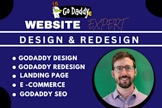design godaddy website redesign godaddy ecommerce and website development