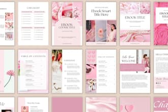 design canva ebook design, canva ebook, canva templates, etsy digital products