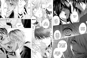 draw hot detailed anime manga comic page storyboard panel as nsfw manga artist