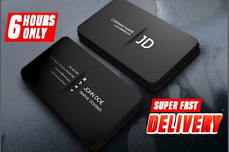 design professional, luxury and modern business card