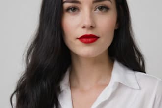 realistic and glamorous ai female portraits