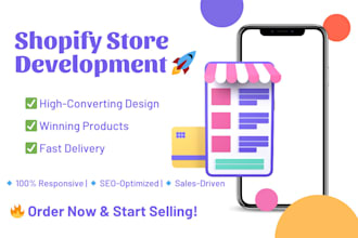 build a professional shopify store for high conversions