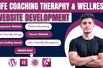 design therapy, consulting, counseling, life coaching, personal trainer website
