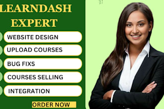 build an online course elearning website with learndash lms