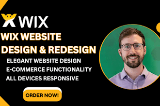build wix website design redesign wix ecommerce website or wix online store