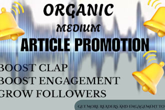 expertly promote your article to boost traffic, engagement and SEO