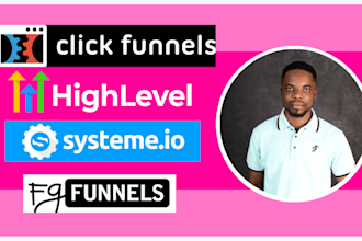 do sales funnel page on fg funnel funnelish gohighlevel clickfunnel systeme io