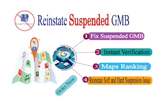 reinstate and fix suspended google my business profile
