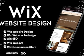 build wix website design, wix website redesign, wix website design, wix website