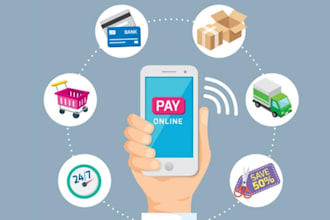 do crypto payment gateway, integrate paypal,  stripe, googlepay, applepay, btc