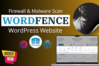 secure wordpress website and remove malware using wordfence