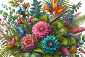 do a botanical illustration art for you