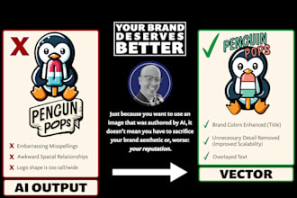 turn that ai output into a vectorized logo for your business