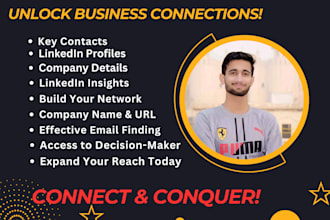 enrich company data and find verified emails for lead generation