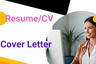 expertly write cv, resume, cover letter, linkedin