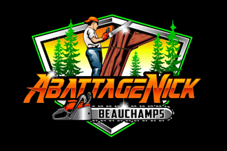 create attractive and imagination tree service logo  design