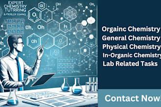 teach organic chemistry, physical chemistry, analytical and general chemistry