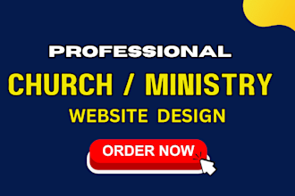 build or redesign a responsive church, ministry website
