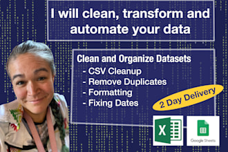 clean, transform, and automate your data with python